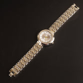 Women Chain Wrist Watch Two Tone R